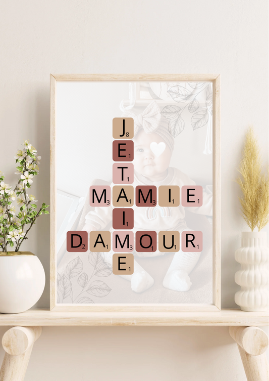 Je t’aime Mamie | Scrabble