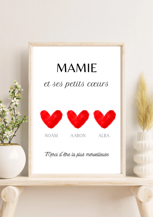 Mamie & ses petits cœurs