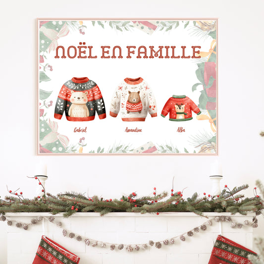 Famille | Pulls de Noël