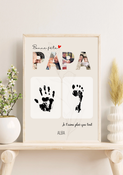 Papa | Empreintes bébé